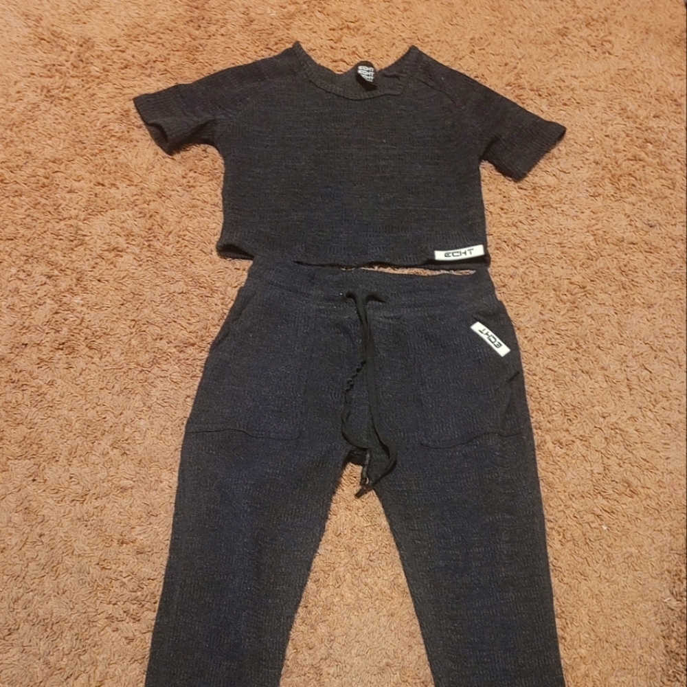 Echt Matching Joggers and Cropped Top